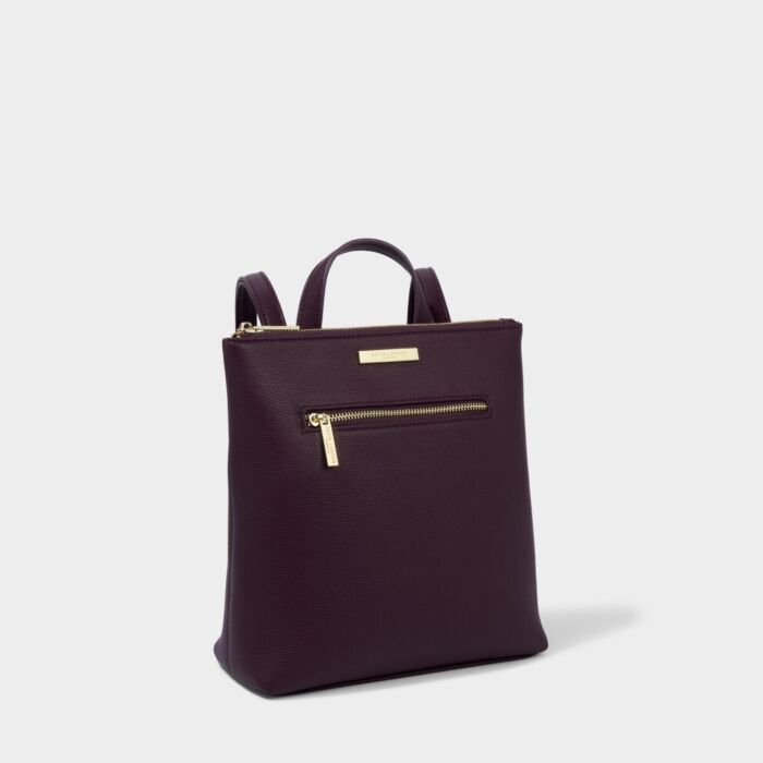 Katie Loxton Mini Brooke Backpack - Plum